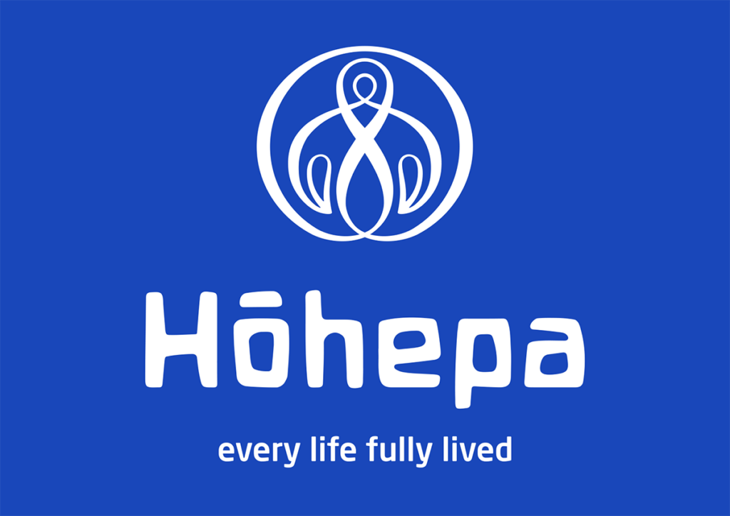 Hohepa Logo Tile Blue - Hohepa Wellington